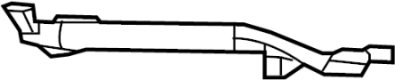 5058258AA Instrument Panel Air Duct (Upper)