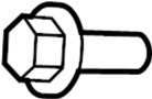 View Bolt. Pulley. CRANKSHAFT. Damper. Engine.  Full-Sized Product Image