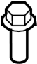 View Bolt. Bracket. (Front, Rear, Upper, Lower) Full-Sized Product Image