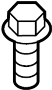 View Bolt. Bracket. (Front, Rear, Upper, Lower) Full-Sized Product Image
