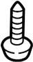 View Bolt. Screw. (Front) Full-Sized Product Image