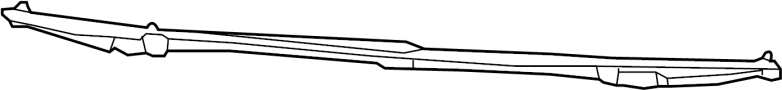 68110152AB Cowl Plenum Panel
