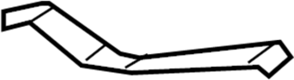 68104229AB Quarter Panel Gutter (Upper)