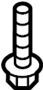 View Bolt. Screw. (Front) Full-Sized Product Image
