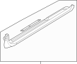 MR641702 Door Sill Plate (Rear)