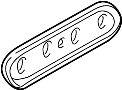 View Center High Mount Stop Light Gasket Full-Sized Product Image 1 of 1