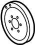 5037394AA Engine Crankshaft Pulley