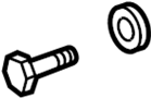 View Bolt. Engine. CRANKSHAFT. Damper.  Full-Sized Product Image