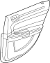 Door Interior Trim Panel (Rear, Lower)