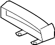 5029137AA Bumper Face Bar Mount (Lower)