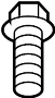 View Screw. Mirror. (Lower) Full-Sized Product Image