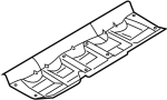 5037158AD Engine Oil Sump Windage Tray