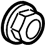 6502585 Nut. Arm. Control. Mount. (Front, Upper, Lower)