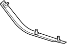 4865914AC Retainer. Bumper. Cover. Bracket. (Upper)