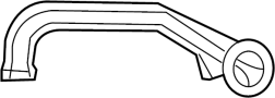 View Instrument Panel Air Duct (Rear) Full-Sized Product Image 1 of 10