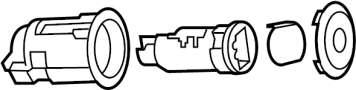 107827573AE Deck Lid Lock