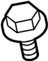 Image of Bolt. Shield. Heat. Capacitor. A bolt which is used to. image for your 2005 Dodge Durango   