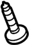 Image of Screw. Outside. A threaded rod with a. image for your 2018 Ram 1500 Outdoorsman Extended Cab Pickup Fleetside 3.0L EcoDiesel V6 DIESEL A/T 4WD 