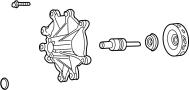 View Engine Water Pump Full-Sized Product Image