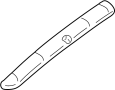 82207282 Air shield. Grille Guard. Hood Deflector.