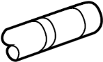 52110198AD Pipe. Exhaust. Extension. (Front)