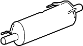 52103451AD Exhaust Muffler