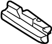 5018403AA Disc Brake Anti-Rattle Clip (Upper)