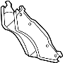 5139909AA Disc Brake Pad Set (Front)