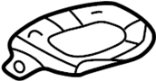 55276223AA Bracket. Floor. (Front, Rear)