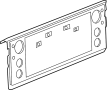 55275974AB Cover. Tailgate.
