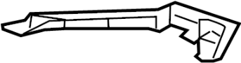 55077768AC Bracket. Bumper. (Upper)