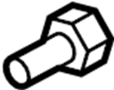 6503661 Bolt. Hinge. Screw.