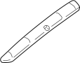 82209819 Air shield. Grille Guard. Hood Deflector.