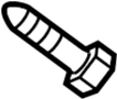 6508398AA Suspension Control Arm Bolt (Upper, Lower)