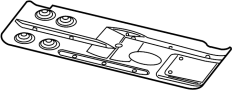 52022048AL Powertrain Skid Plate (Front, Lower)