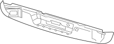 Image of Bumper. Cover. (Upper, Lower). Bumper Cover. Bumper. image for your 2018 Ram 1500 SLT Crew Cab Pickup Fleetside  