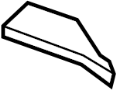 55372656AA Body A-Pillar Baffle Plate (Upper)
