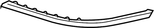 5104525AA Bumper Trim (Front, Upper, Lower)