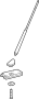 5133980AA Radio Antenna Mast