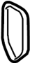 5073677AA Engine Timing Cover Gasket (Front)
