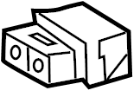 View Radio Speaker Connector Full-Sized Product Image 1 of 1