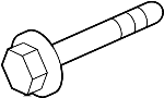 Bumper Step Pad Screw