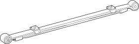 68013785AA Leaf Spring Assembly (Rear)