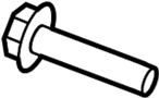 Image of Bolt. Mount. Bracket. (Front, Rear). Automatic Transmission. image for your 2024 Ram ProMaster 1500   
