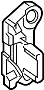 View Parking Brake Cable Bracket Full-Sized Product Image 1 of 1