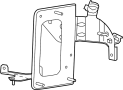 68261860AA Engine Control Module (ECM) Bracket