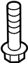 68447282AA SCREW. SUSPENSION crossmember bolt.