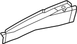5018560AB Fender Rail (Front, Upper)