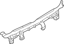 5113006AB Bumper Cover Support Rail (Rear)