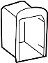 5109152AC Sleeve. Body. Bracket. REINFORCED. Bumper. (Rear)